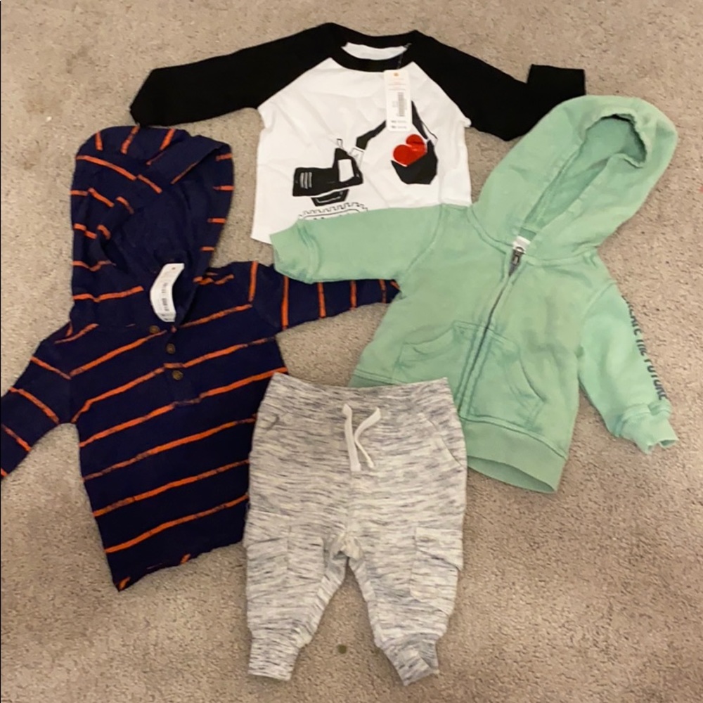 Lot of size 0-3 boys clothing from Gymboree baby